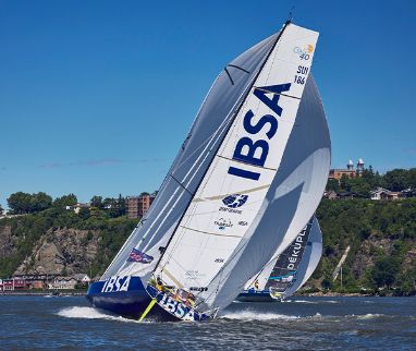 The Transat Québec Saint-Malo – the last transatlantic regatta for the Class40 IBSA’s return to Europe – has started